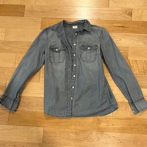 J. Crew Factory Blue Button Down Shirt